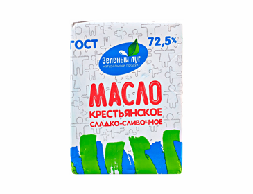 Масло крестьянское 72,5% 180 гр Зеленый луг