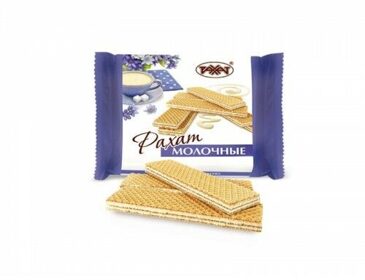 Вафли Рахат молочные фас. 100гр